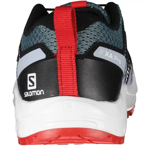  Детски обувки SALOMON XA PRO V8 J L41613700 СИВО/СИНЬО/ЧЕРВЕНО 