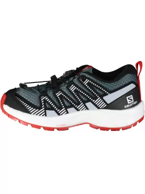 Детски обувки SALOMON XA PRO V8 J L41613700 СИВО/СИНЬО/ЧЕРВЕНО