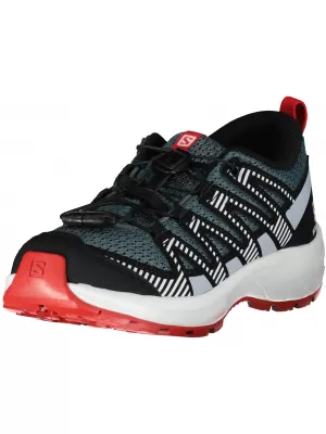 Детски обувки SALOMON XA PRO V8 J L41613700 СИВО/СИНЬО/ЧЕРВЕНО
