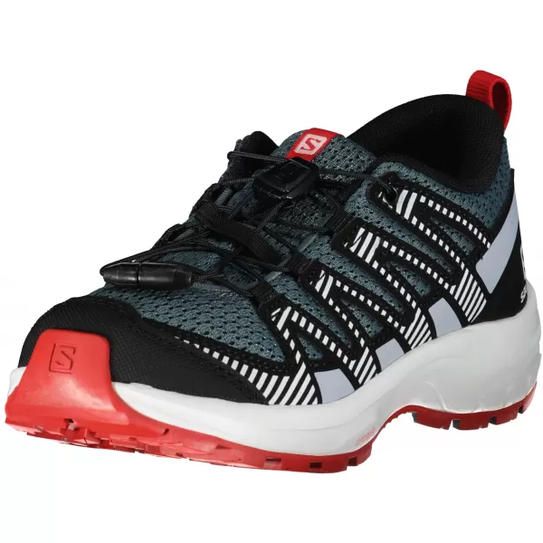  Детски обувки SALOMON XA PRO V8 J L41613700 СИВО/СИНЬО/ЧЕРВЕНО 