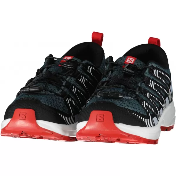  Детски обувки SALOMON XA PRO V8 J L41613700 СИВО/СИНЬО/ЧЕРВЕНО 