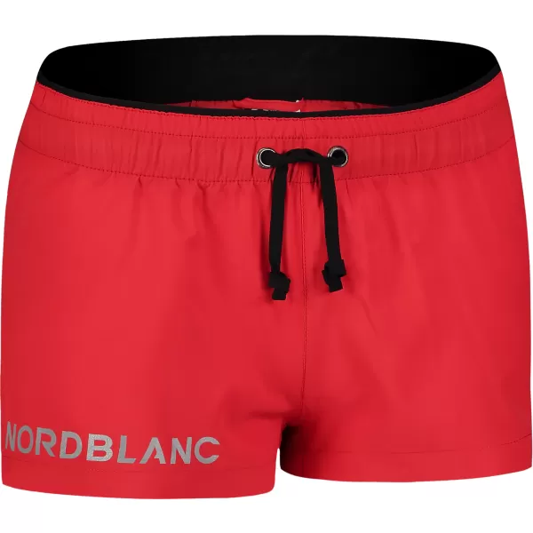 Дамски шорти NORDBLANC SKIP NBSPL7636 ЧЕРВЕНО 