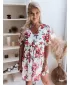 Рокля DSTREET CLAIRE II EY1866z БЯЛ -ЧЕРВЕН