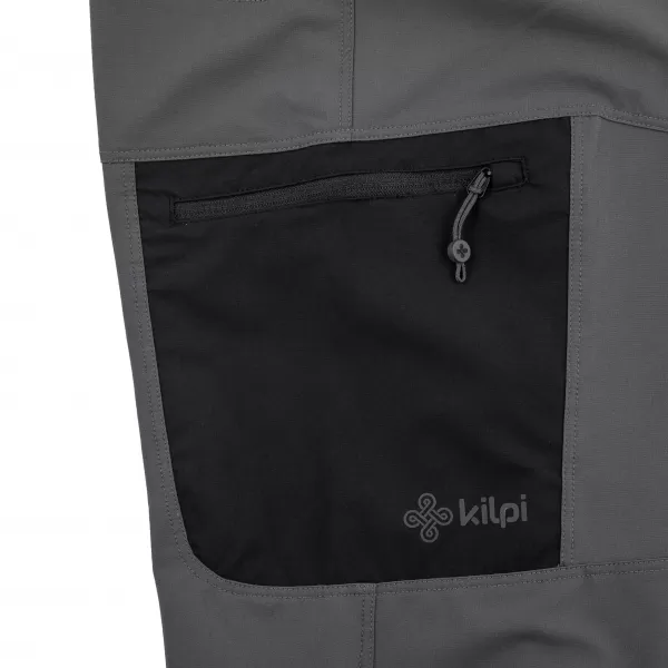  Мъжки панталон KILPI LIGNE-M RM0205KI ТЪМНО СИВО 