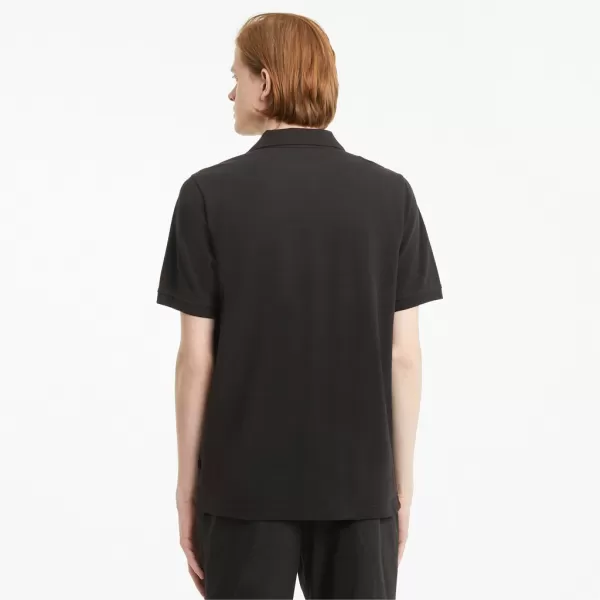  Мъжка тениска с яка PUMA ESS PIQUE POLO 586674-01 ЧЕРЕН 