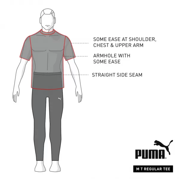  Мъжка тениска PUMA ACTIVE BIG LOGO TEE 586724-09 СИВО 