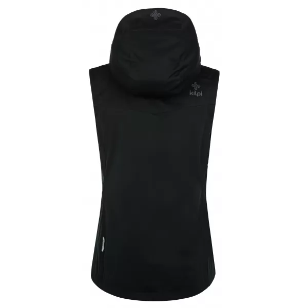  Дамска софтшел жилетка KILPI MONILEA-W RL0107KI ЧЕРЕН 