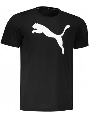 Мъжка тениска PUMA ACTIVE BIG LOGO TEE 586724-01 ЧЕРЕН