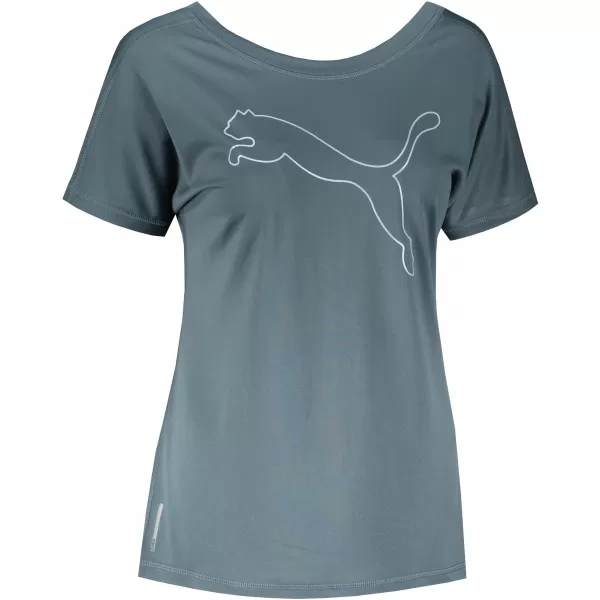  Дамска тениска PUMA TRAIN FAVORITE JERSEY CAT TEE 520260-42 СИВО 