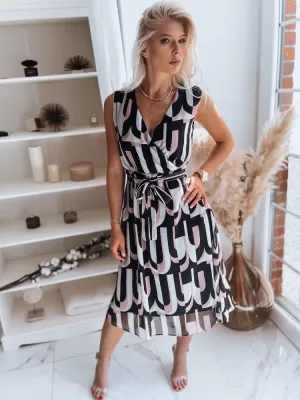 Рокля DSTREET BALI EY1902z ЧЕРНО И БЯЛО