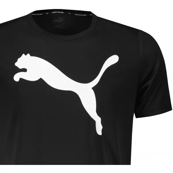  Мъжка тениска PUMA ACTIVE BIG LOGO TEE 586724-01 ЧЕРЕН 