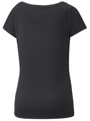 Дамска тениска PUMA TRAIN FAV JERSEY CAT TEE 522420-01 ЧЕРЕН