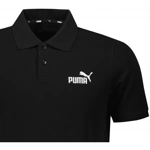  Мъжка тениска с яка PUMA ESS PIQUE POLO 586674-01 ЧЕРЕН 