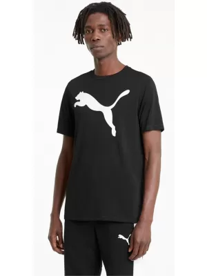 Мъжка тениска PUMA ACTIVE BIG LOGO TEE 586724-01 ЧЕРЕН