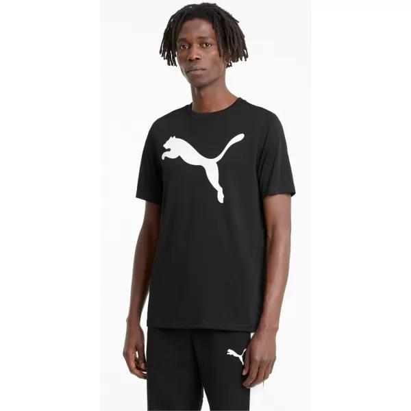 Мъжка тениска PUMA ACTIVE BIG LOGO TEE 586724-01 ЧЕРЕН 