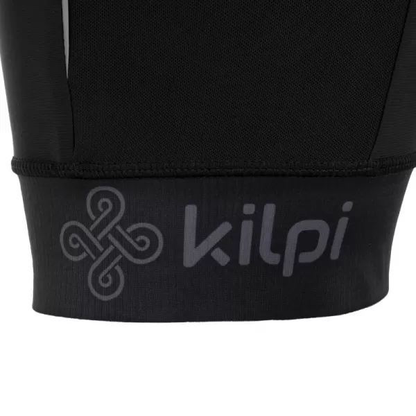 Мъжки шорти за колоездене KILPI GURRAFO-M RM0216KI ЧЕРЕН 