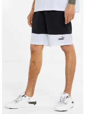 Мъжки шорти PUMA POWER COLORBLOCK WOVEN SHORTS 9 848819-01 ЧЕРЕН