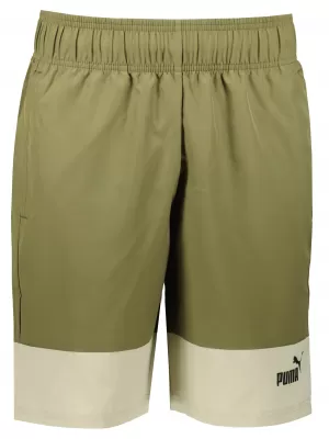 Мъжки шорти PUMA POWER COLORBLOCK WOVEN SHORTS 9 848819-32 ЗЕЛЕНО
