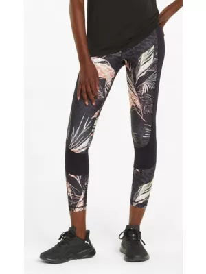 Дамски клин PUMA TRAIN AOP EVERSCULPT HIGH WAIST 7/8 TIGHT 521606-51 ЧЕРЕН