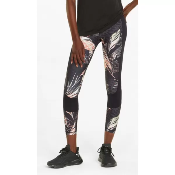  Дамски клин PUMA TRAIN AOP EVERSCULPT HIGH WAIST 7/8 TIGHT 521606-51 ЧЕРЕН 