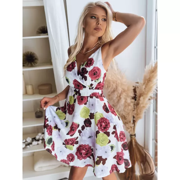  Рокля DSTREET SERENITY EY1800z БЯЛ -PINK 