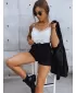 Дамски къси панталони DSTREET SY0227 ЧЕРНО