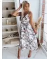 Рокля DSTREET CHANTELE EY1818z БЯЛ -BROWN