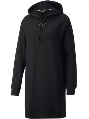 Дамски суичър PUMA HER HOODED DRESS 670817-01 ЧЕРЕН