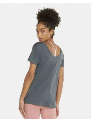 Дамска тениска PUMA TRAIN FAVORITE JERSEY CAT TEE 520260-42 СИВО