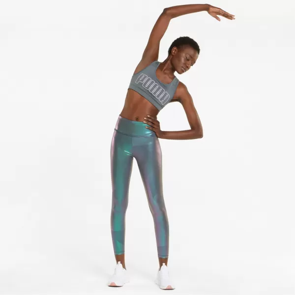  Дамски сутиен PUMA MID IMPACT 4KEEPS GRAPHIC BRA PM 520306-42 СИВО 