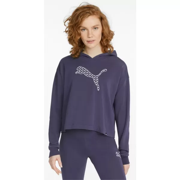  Дамски суичър PUMA POWER SUMMER GRAPHIC HOODIE TR 848402-06 СИНЬО 