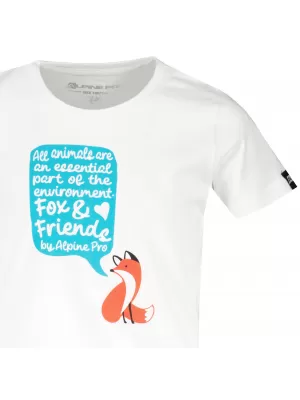 T -shirt ALPINE PRO WORLDO KTSY411 БЯЛО/СИНЬО