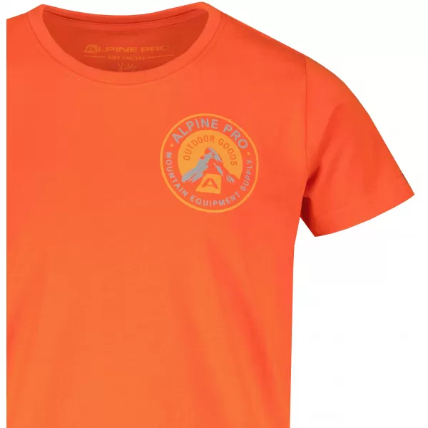  T -shirt ALPINE PRO OBOTO KTSY405 ОРАНЖЕВО 