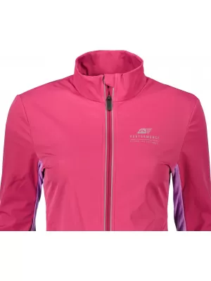 Женско яке за софтуер ALPINE PRO TYCHA LJCY526 FUCHSIA