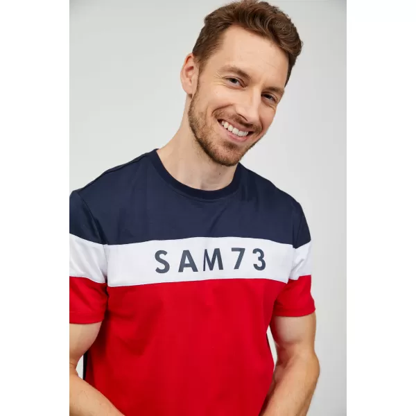  Мъжка тениска SAM 73 KAVIX MT 815 ЧЕРВЕНО 