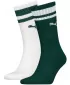 Чорапи PUMA CREW HERITAGE STRIPE 2P 907944-07 ЗЕЛЕНО