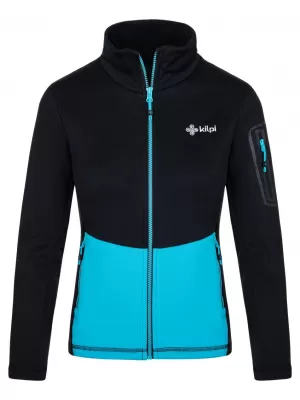 Дамски функционален суичър KILPI TEAM FLEECE-W SL0201KI СВЕТЛО СИНЬО