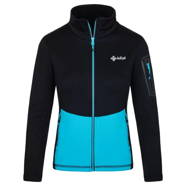  Дамски функционален суичър KILPI TEAM FLEECE-W SL0201KI СВЕТЛО СИНЬО 