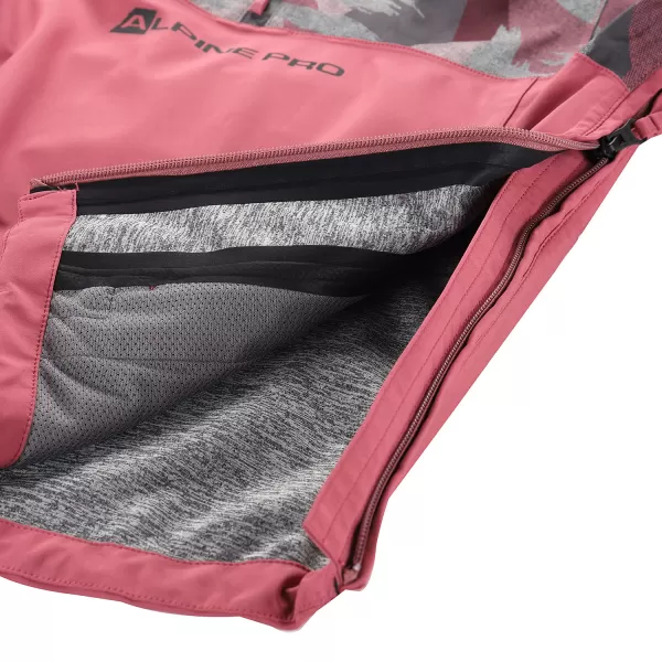  Яке ALPINE PRO GIBBO KJCY250 БУРГУНДИЯ 