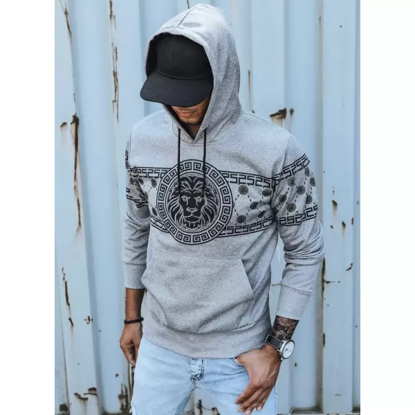  Мъжки суичър DSTREET BX5309 СИВО 