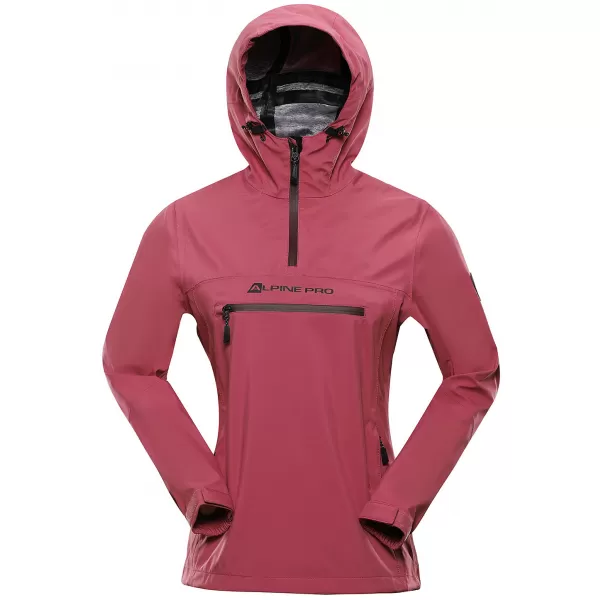 Дамско яке ALPINE PRO GIBBA LJCY532 БУРГУНДИЯ 