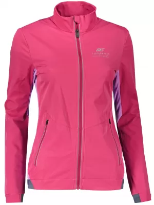 Женско яке за софтуер ALPINE PRO TYCHA LJCY526 FUCHSIA