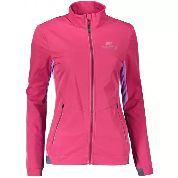  Женско яке за софтуер ALPINE PRO TYCHA LJCY526 FUCHSIA 