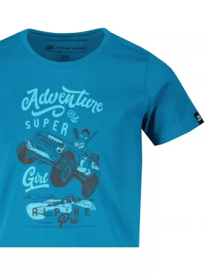 T -shirt ALPINE PRO BETO KTSY404 СИНЬО
