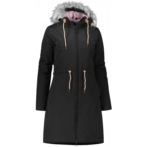  Дамско палто ALTISPORT HOREMA LCTY187 ЧЕРЕН 