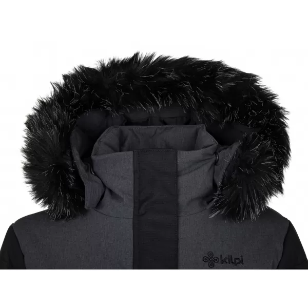  Дамско зимно палто KILPI KETRINA-W SL0129KI ЧЕРЕН 