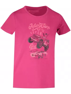 T -shirt ALPINE PRO BETO KTSY404 FUCHSIA