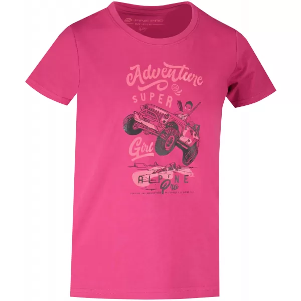  T -shirt ALPINE PRO BETO KTSY404 FUCHSIA 