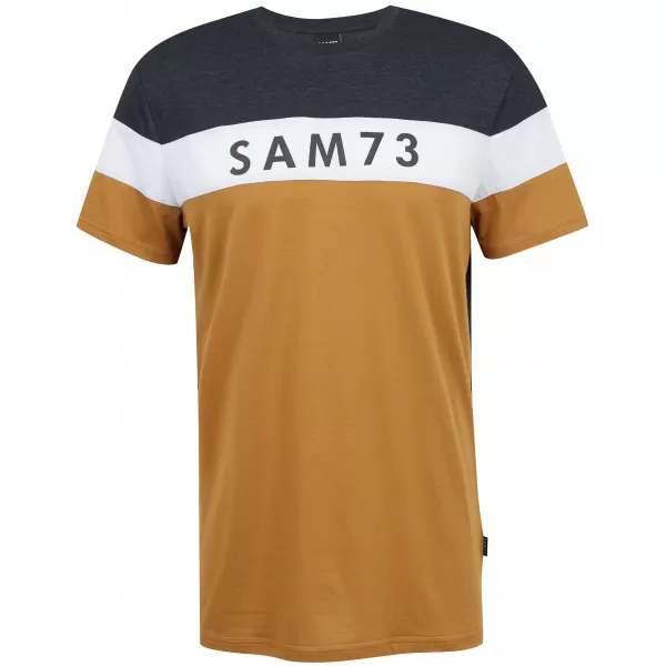  Мъжка тениска SAM 73 KAVIX MT 815 СВЕТЛО КАФЯВО 