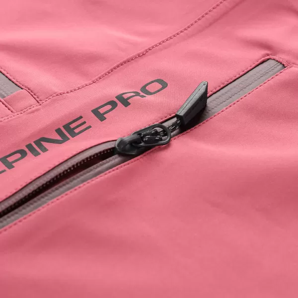  Дамско яке ALPINE PRO GIBBA LJCY532 БУРГУНДИЯ 